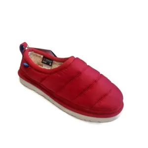 UGG Tasman LTA Puffer Sheepskin Slippers Mens Size 10 Thinsulate 1127735 Red