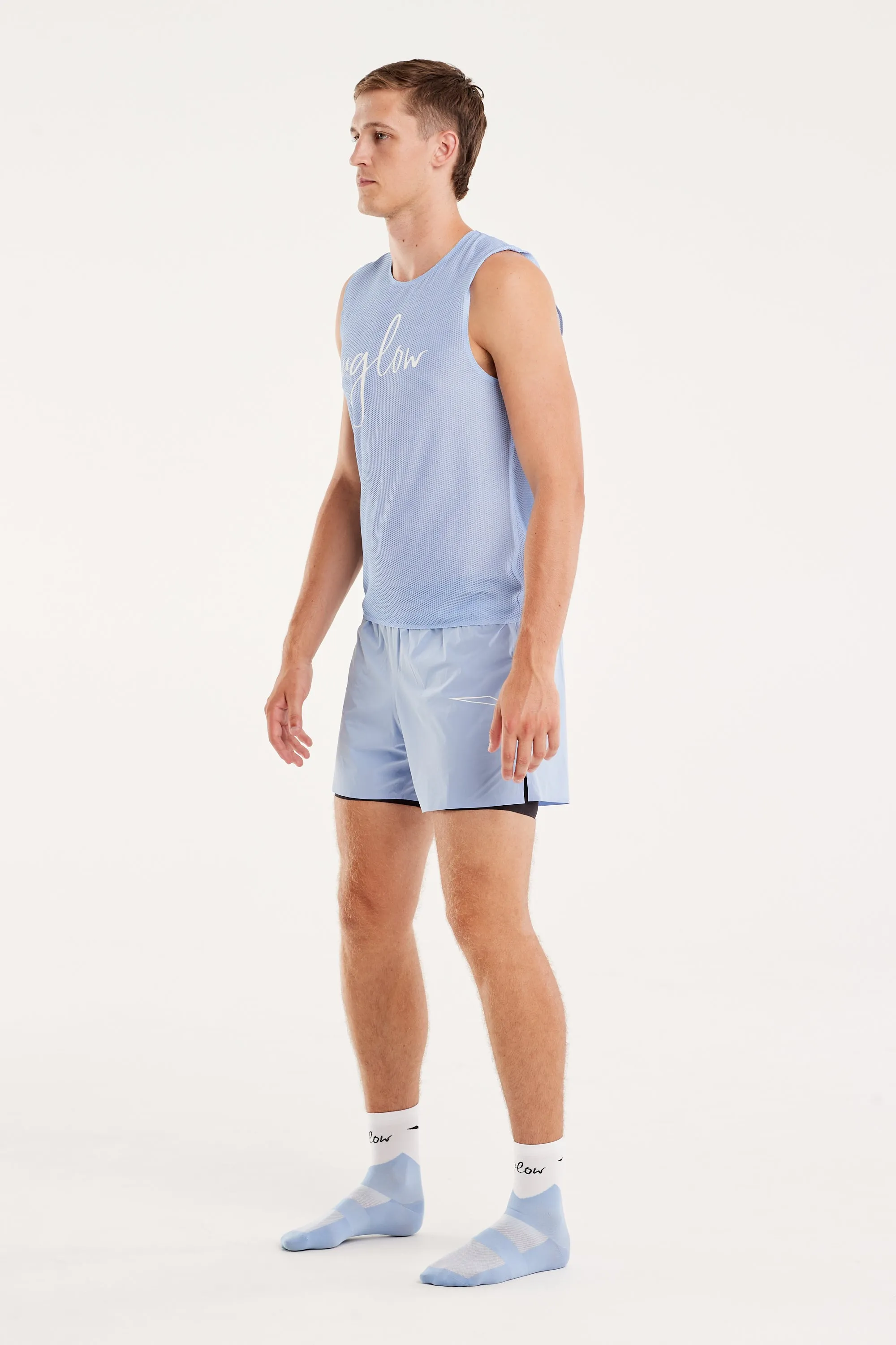Uglow Men's Short 5 Elevate Micro Mesh SHOWME - Serenity