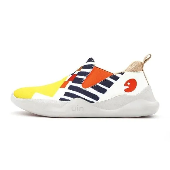 UIN Men's Sneakers Lightweight Walking Comfy Shoes (Piano Keys Mijas II)