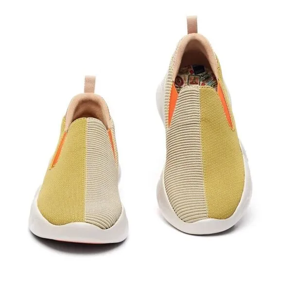 UIN Women's Sneakers Lightweight Walking Comfy Shoes (Oxford Tan Mijas II)