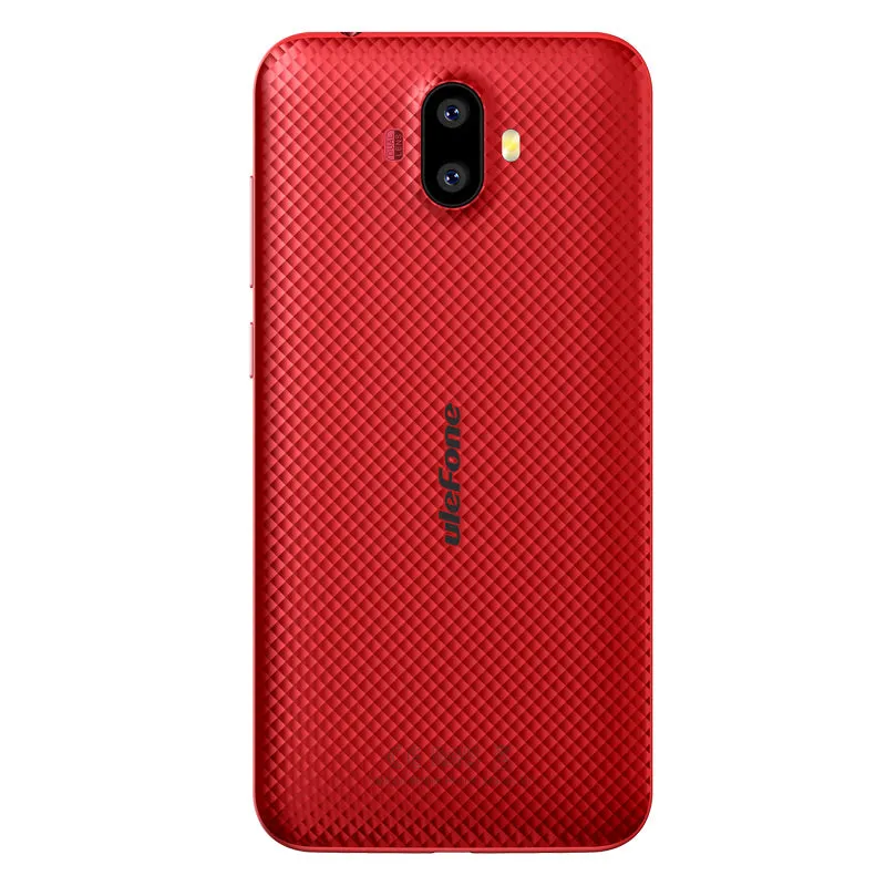 Ulefone S7 1GB RAM 8GB ROM Smartphone 5.0 inch IPS HD Display Android 7.0 Dual Camera 3G Mobile Phone Red