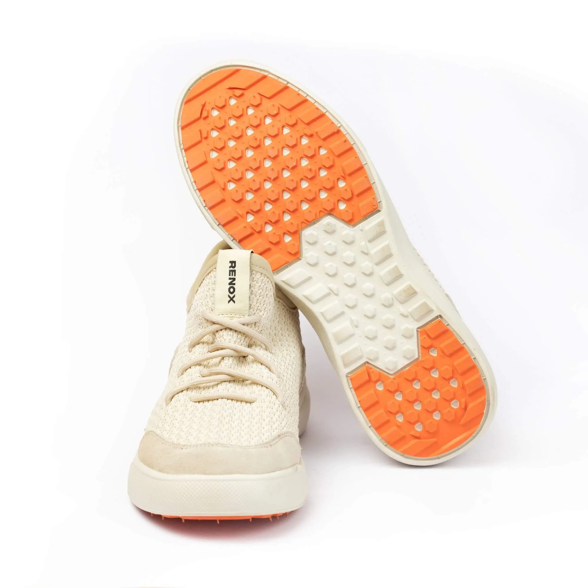 Unisex Cream Beige Versaknit Sneaker