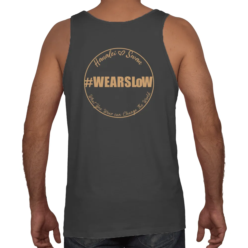 Unisex HS Bamboo Cotton Tank (Black)