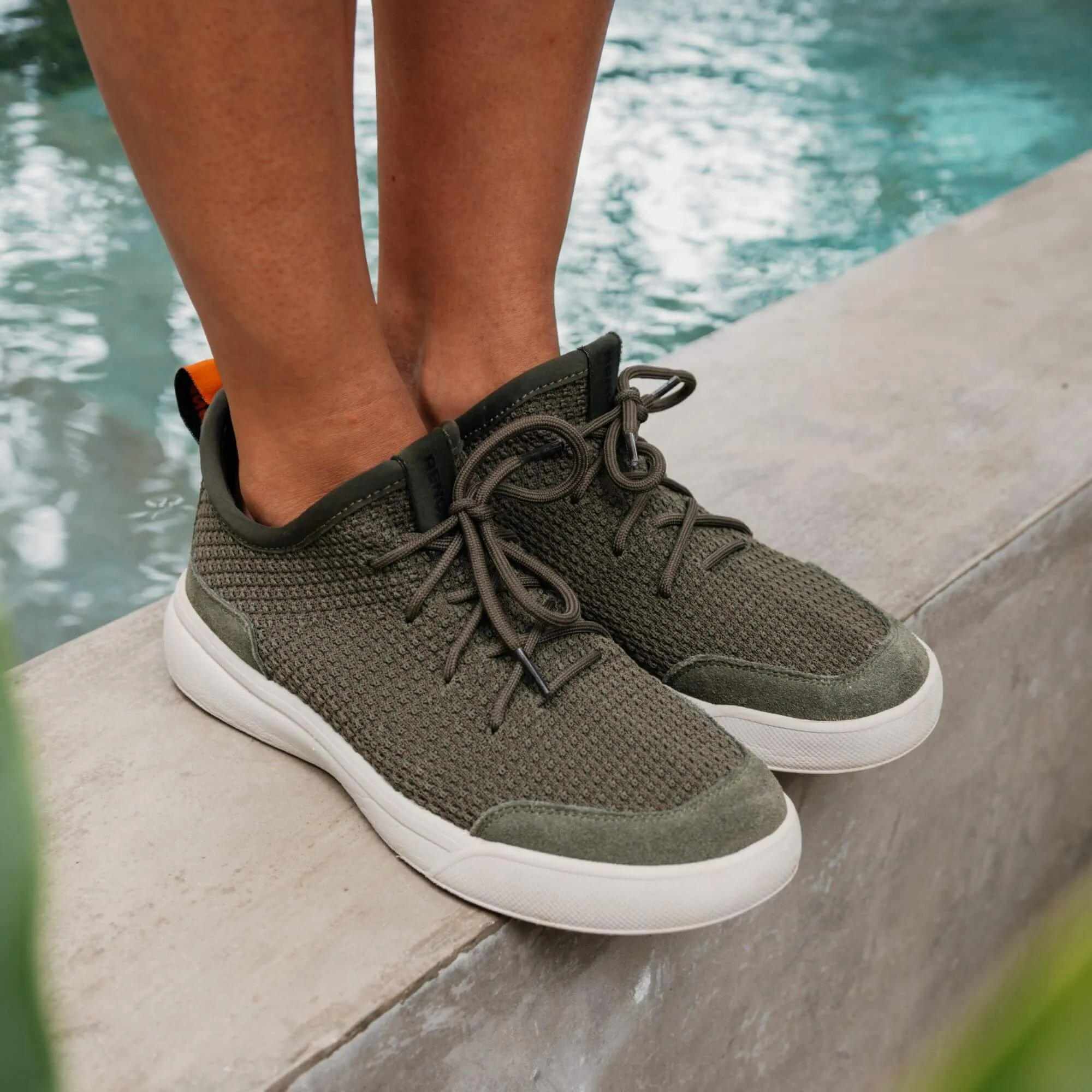 Unisex Moss Green Versaknit Sneaker