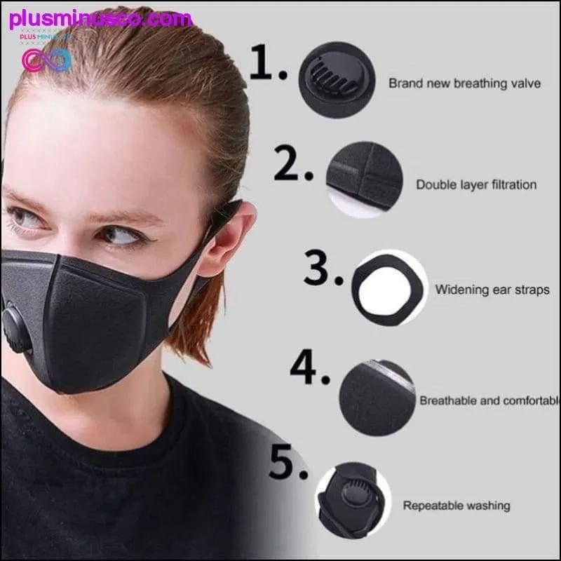 Unisex Sponge Dustproof PM2.5 Pollution Half Face Mouth Mask