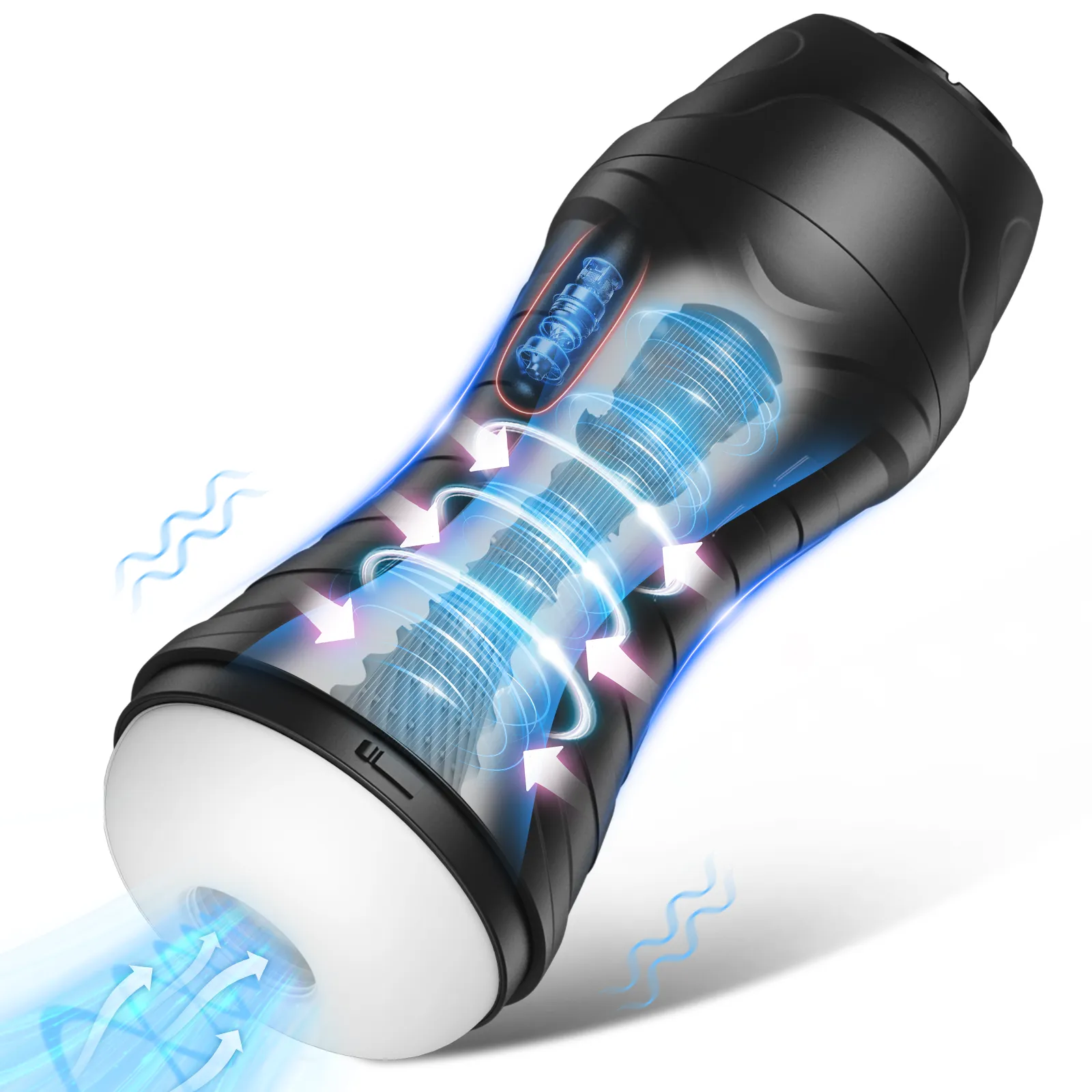 Upgraded Automatic Male Masturbators Cup with 10 Vibration & Suction Modes