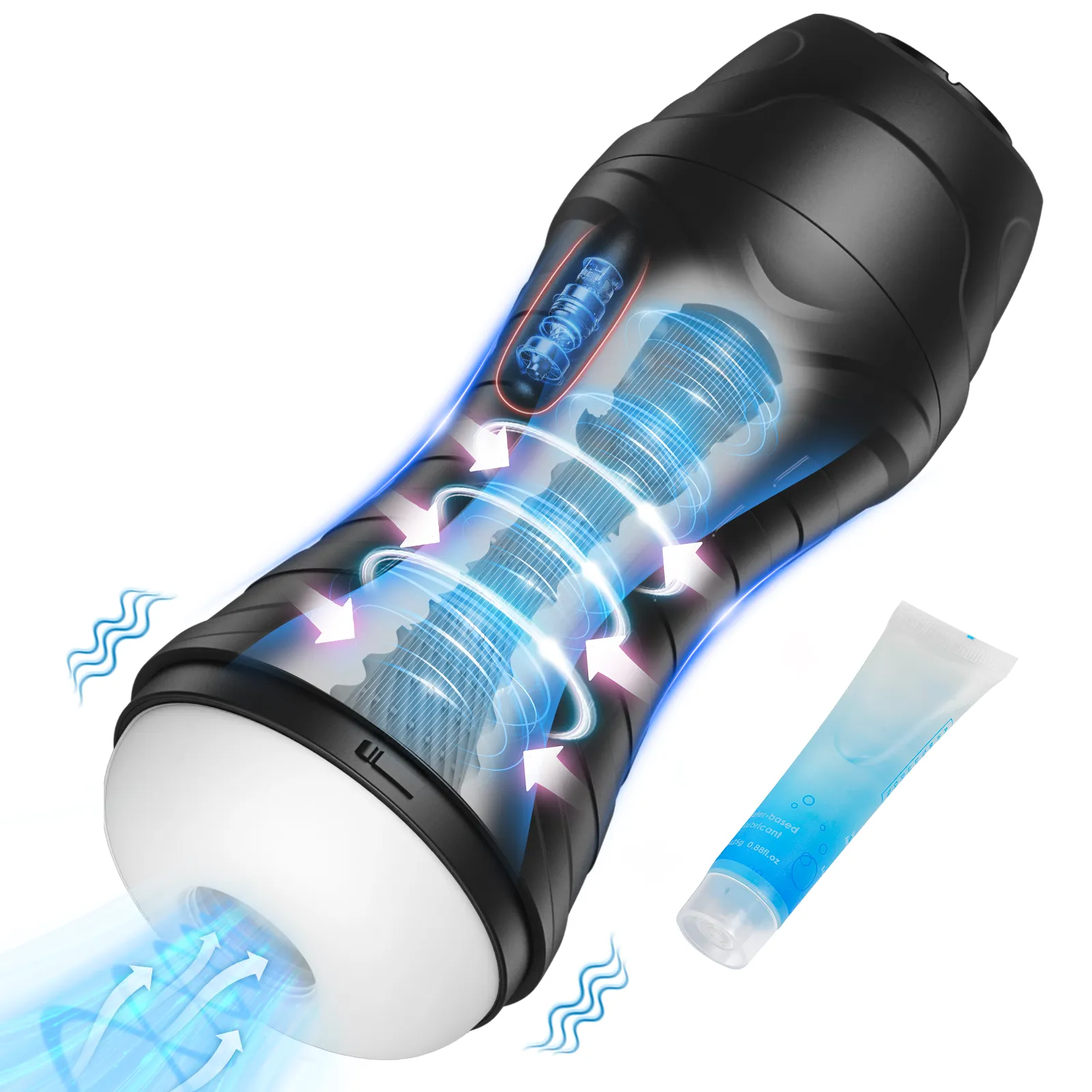 Upgraded Automatic Male Masturbators Cup with 10 Vibration & Suction Modes