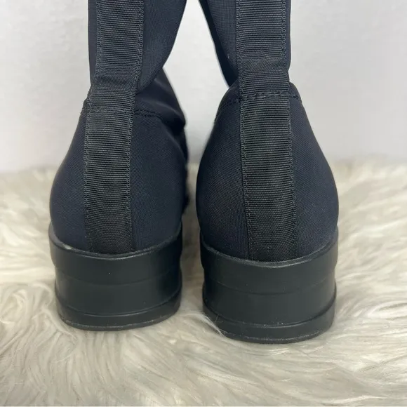 Vagabond Stretch Platform Heel Ankle Boot - Size 41