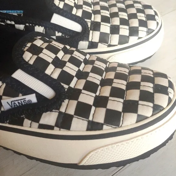 VANS NEW kids Checkerboard Slip-ER 2 Shoes