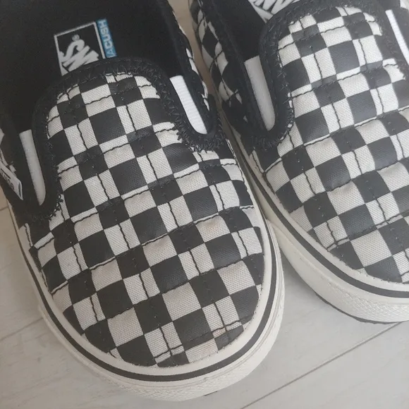 VANS NEW kids Checkerboard Slip-ER 2 Shoes