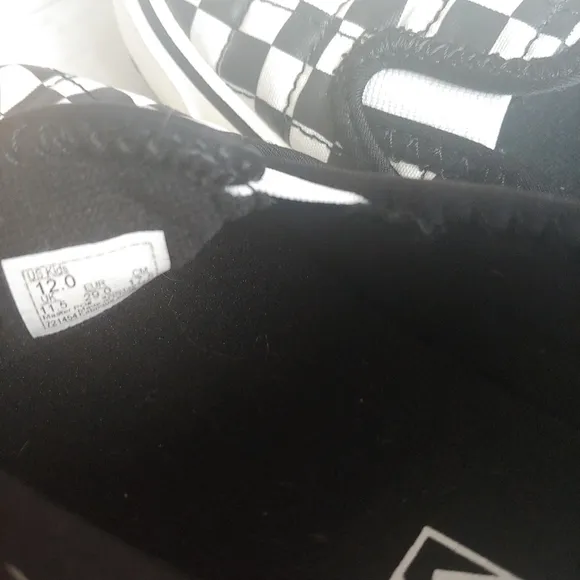 VANS NEW kids Checkerboard Slip-ER 2 Shoes