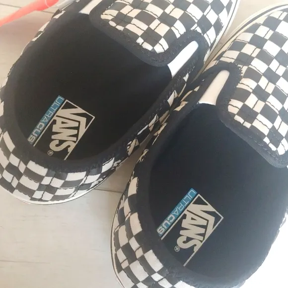 VANS NEW kids Checkerboard Slip-ER 2 Shoes