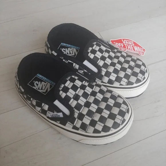 VANS NEW kids Checkerboard Slip-ER 2 Shoes