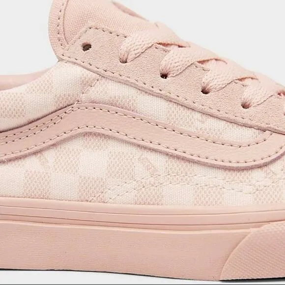 VANS Old Skool peach whip girls kids sneakers 2.5