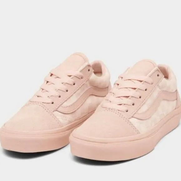 VANS Old Skool peach whip girls kids sneakers 2.5