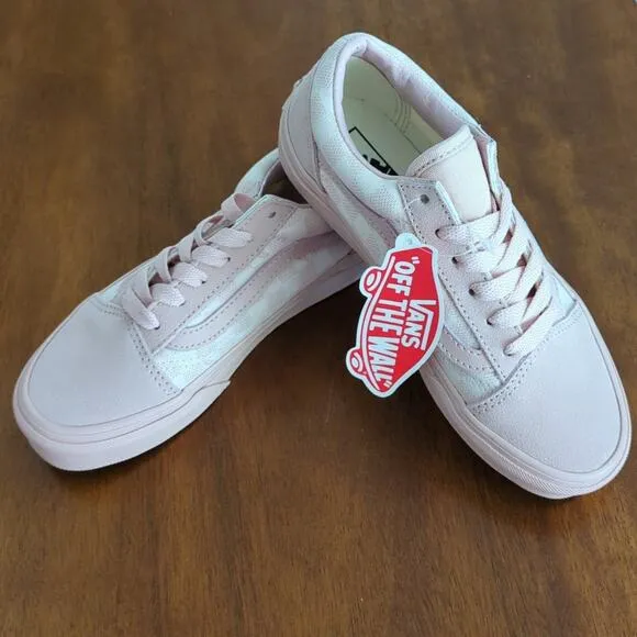 VANS Old Skool peach whip girls kids sneakers 2.5