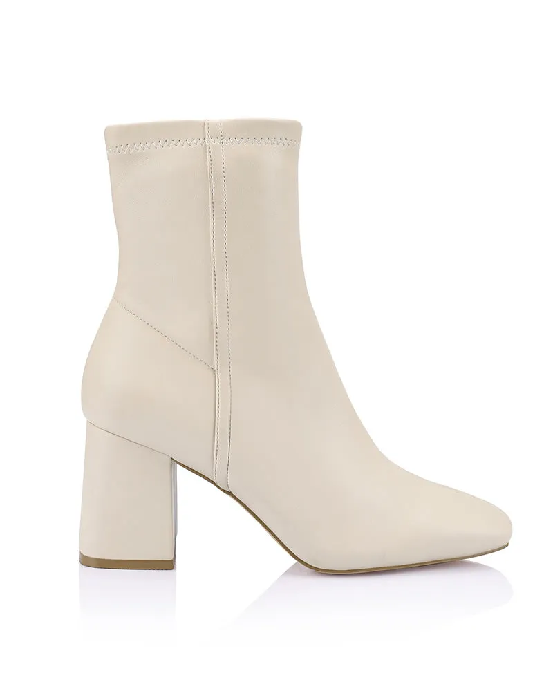 Verali Lizzo Stretch Ankle Boot Bone
