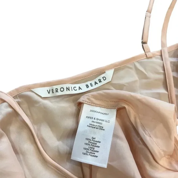 Veronica Beard Blush Pink Mini Night Slip Dress M