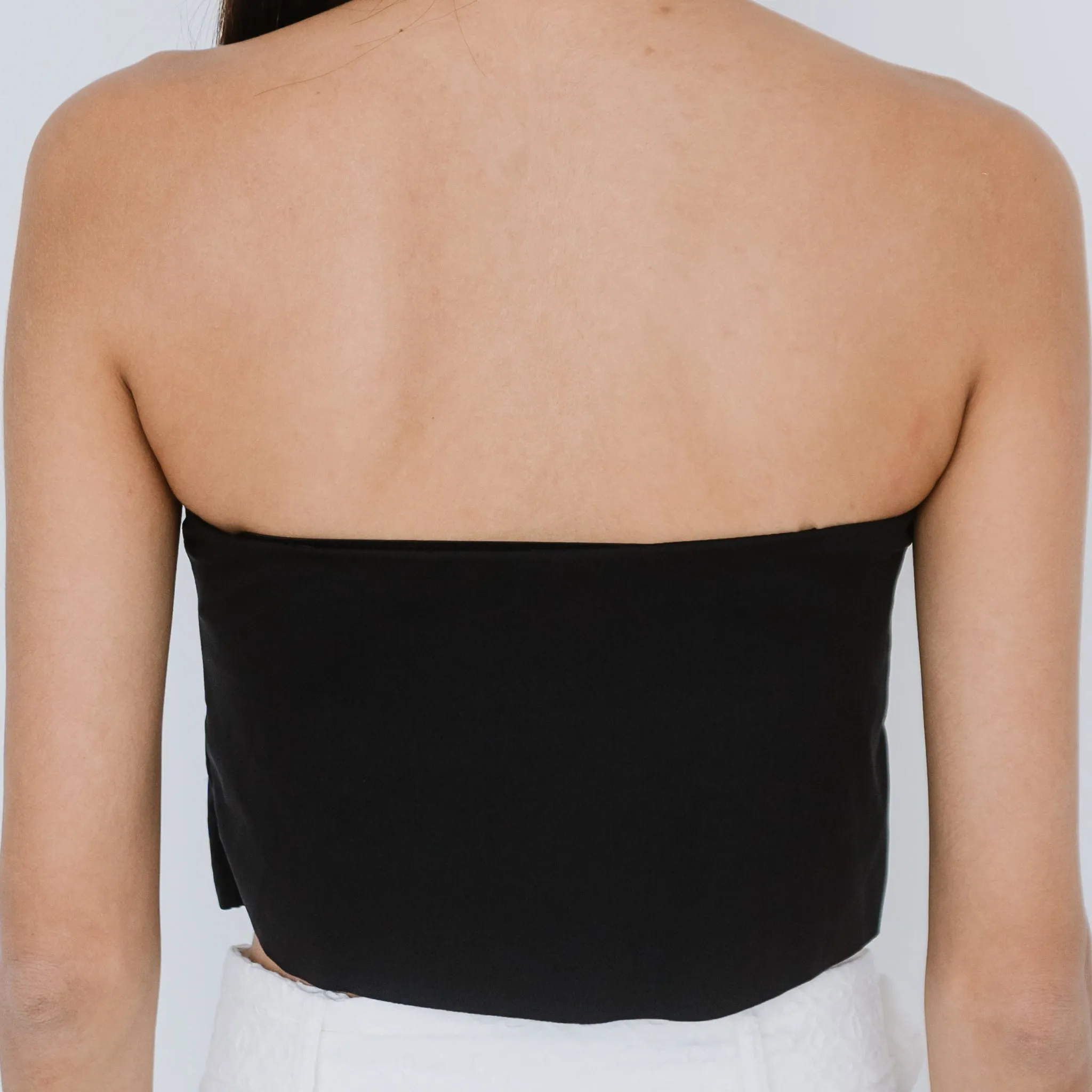 Versatile 3-in-1 Bra Top in Jet Black (Size S only)