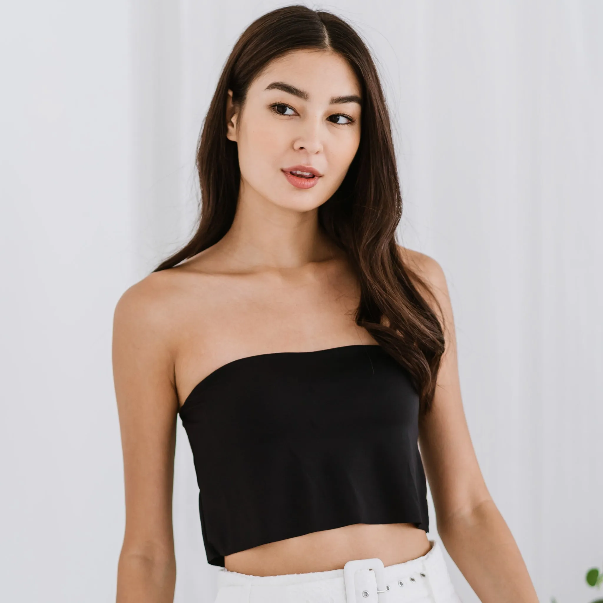 Versatile 3-in-1 Bra Top in Jet Black (Size S only)