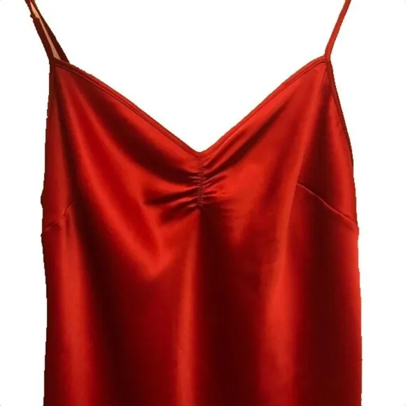 Very Sexy Satin Romper Teddy Skirted Slip Ruffles