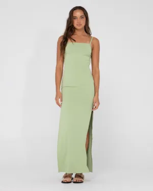 Vicky Side Split Slip Maxi Dress