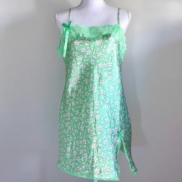 Victoria’s Secret Angels Satin Lace Slip