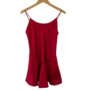 Victoria’s Secret Collection Vintage Red Satin Chemise Slip Nightgown Y2K Small