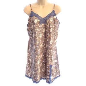 Victoria's Secret Floral Chemise Slip ~ Size Large