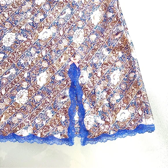 Victoria's Secret Floral Chemise Slip ~ Size Large