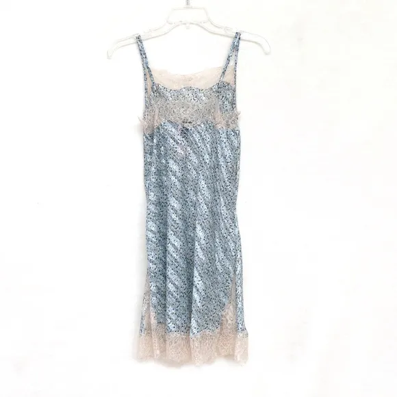 Victoria’s Secret Lace Trim Floral Slip Dress
