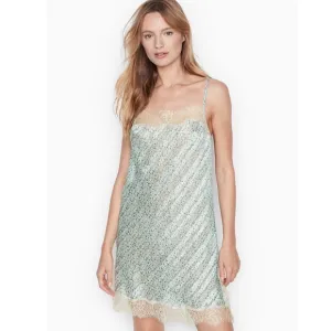Victoria’s Secret Lace Trim Floral Slip Dress