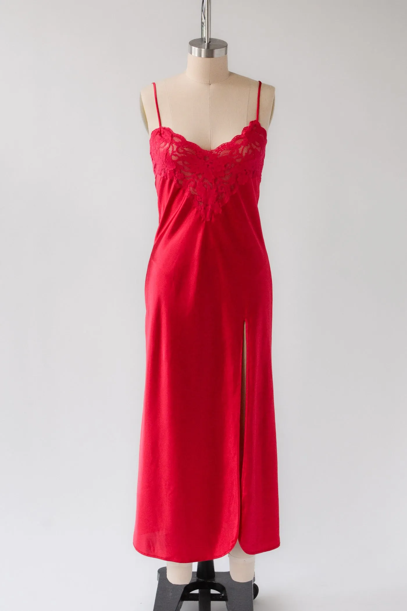 Victoria's Secret Ruby Lace Maxi Slip