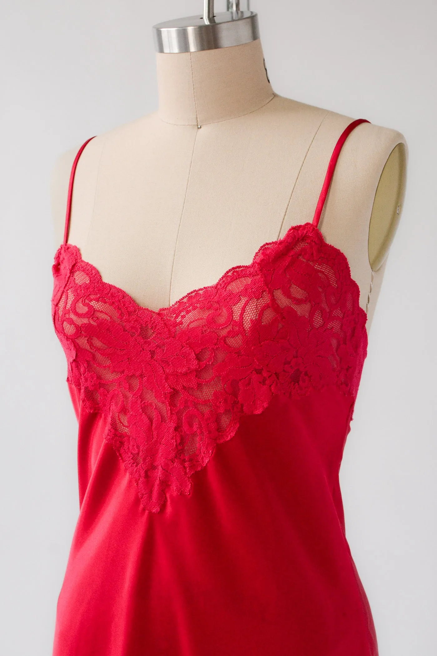 Victoria's Secret Ruby Lace Maxi Slip