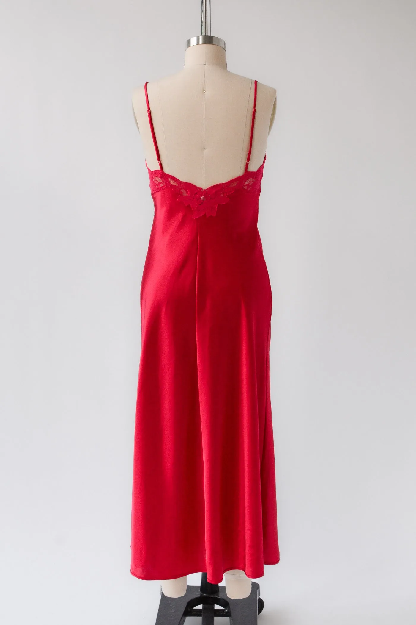 Victoria's Secret Ruby Lace Maxi Slip
