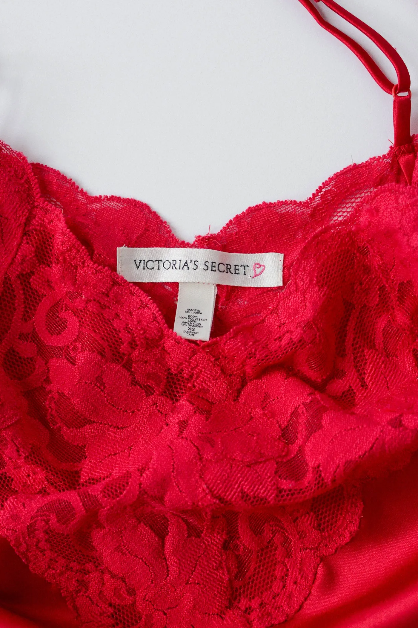 Victoria's Secret Ruby Lace Maxi Slip
