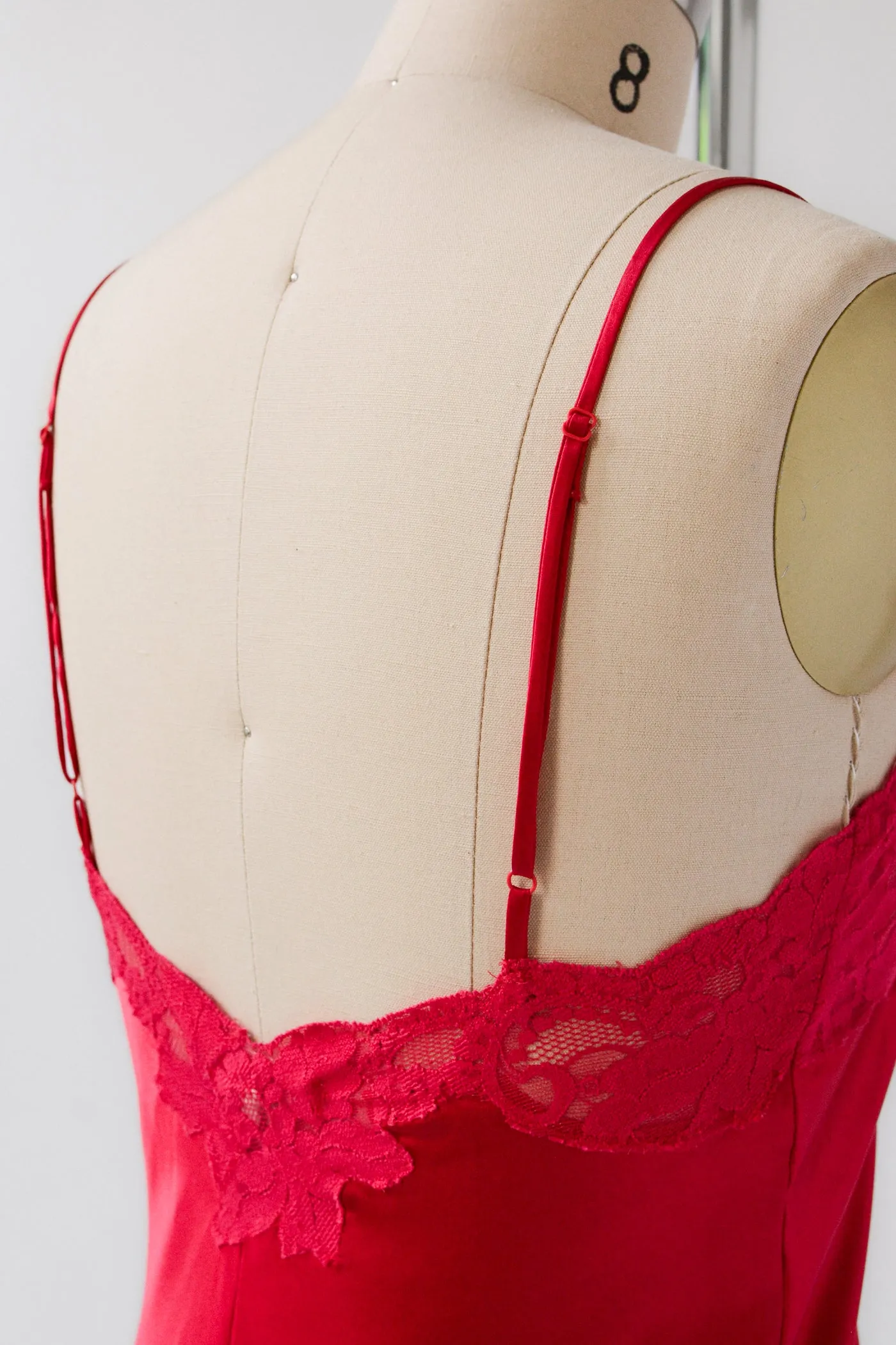 Victoria's Secret Ruby Lace Maxi Slip