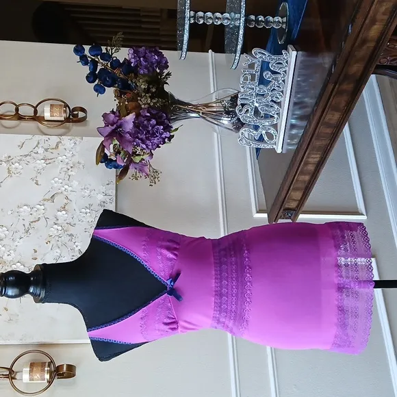 Victoria's Secret Sexy Little Things Slip Nightie Mini Dress. Size L