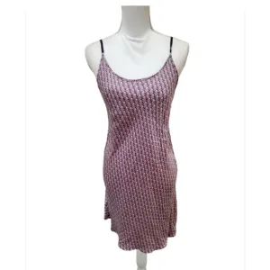 Victoria's secret silk floral  slip dress