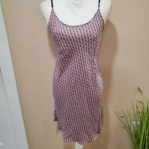 Victoria's secret silk floral  slip dress