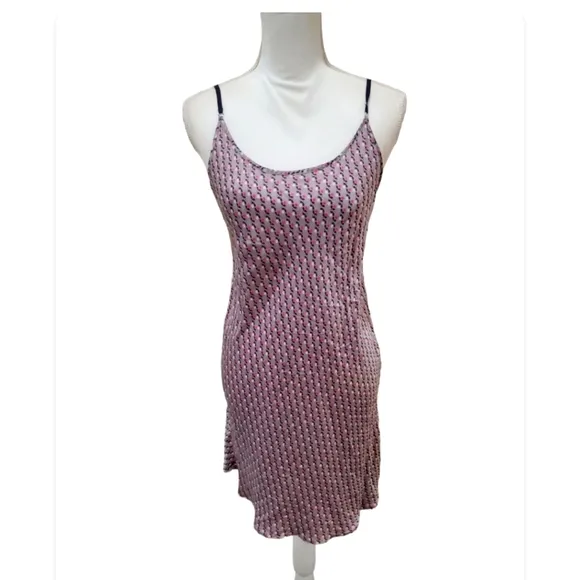Victoria's secret silk floral  slip dress