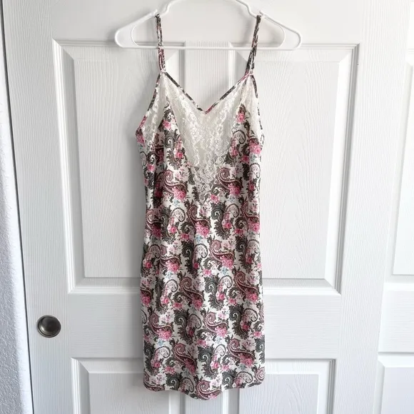 Vintage gold label Victoria Secret slip dress Y2K
