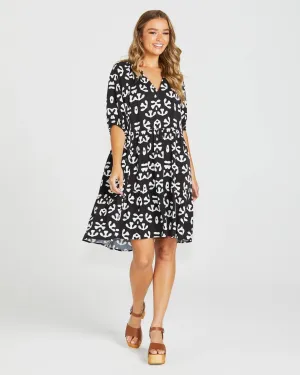Viola Dress - Abstract