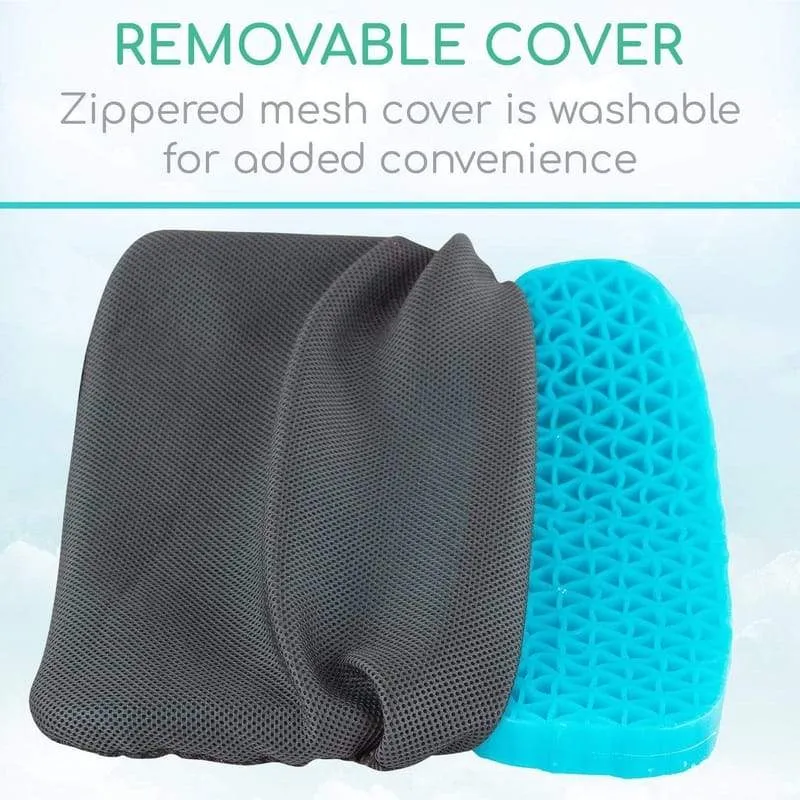 Vive Honeycomb Gel Seat Cushions - Cars, Office & Wheelchairs