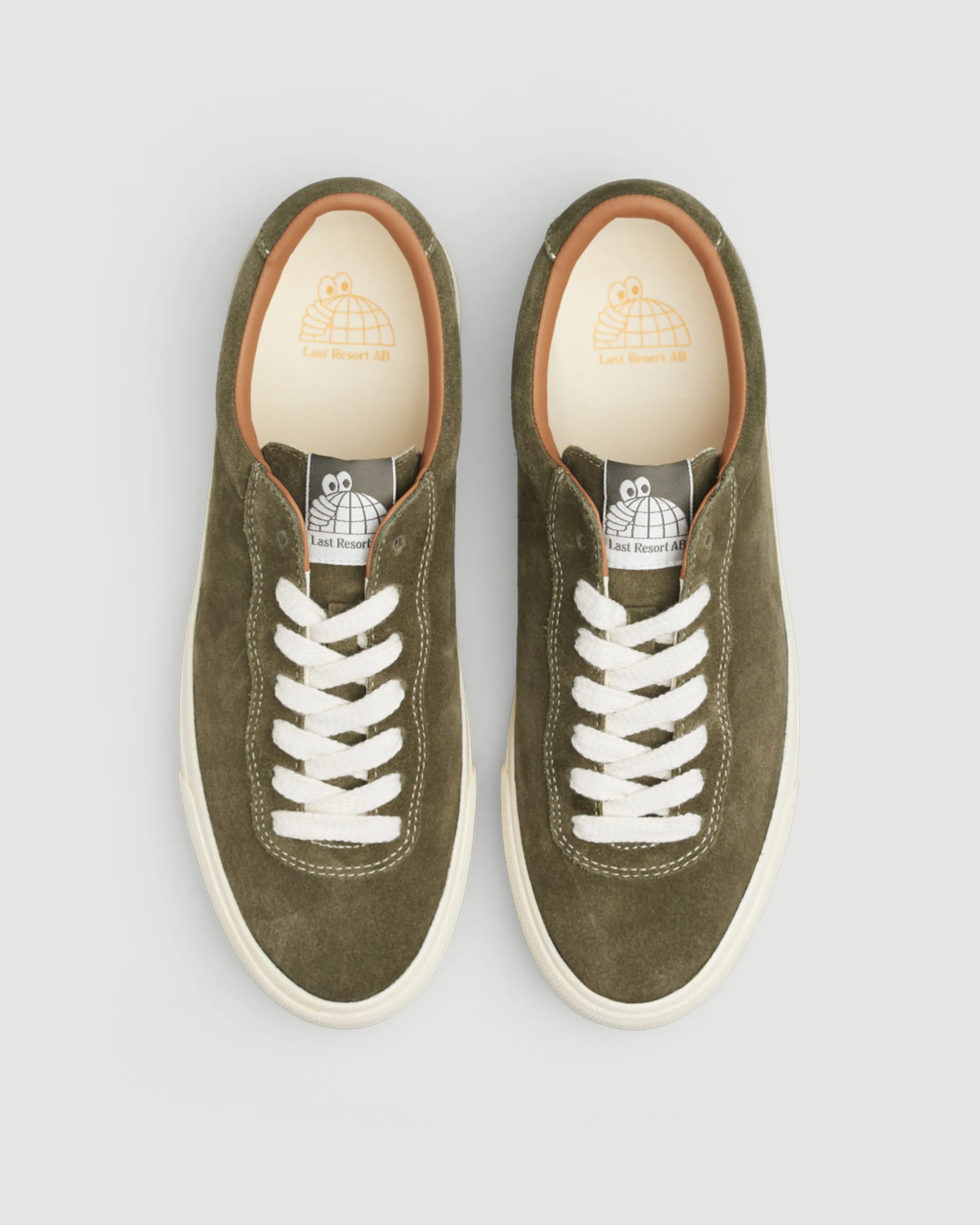 VM001 Lo Suede New Olive/White