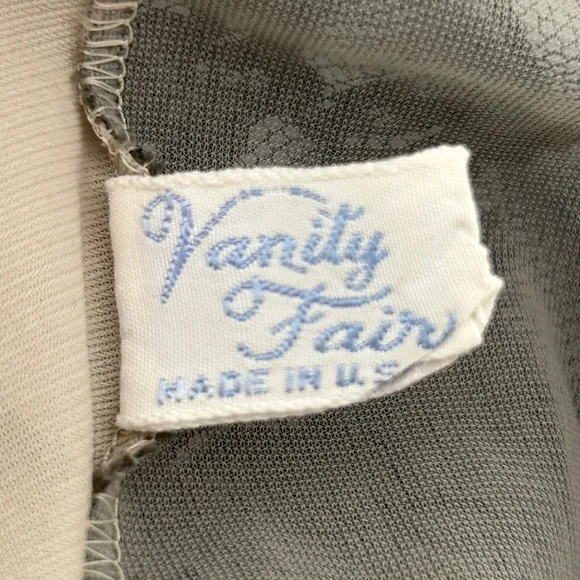 VTG 60s VANITY FAIR Lace Slip Dress