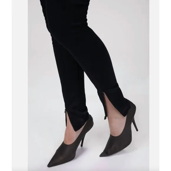 Weworewhat High Rise Skinny Leg Zip Jeans, Black‎ Size 26
