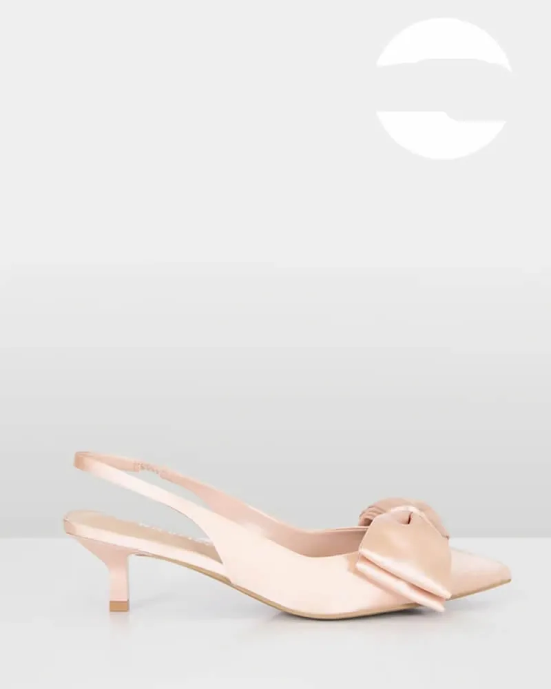 Wildfire Shoes Copal Mid Heel Slingback Heels