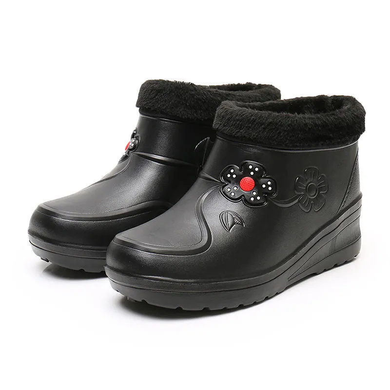 Winter Fleece Warm Snow Boots For Men And Women Light