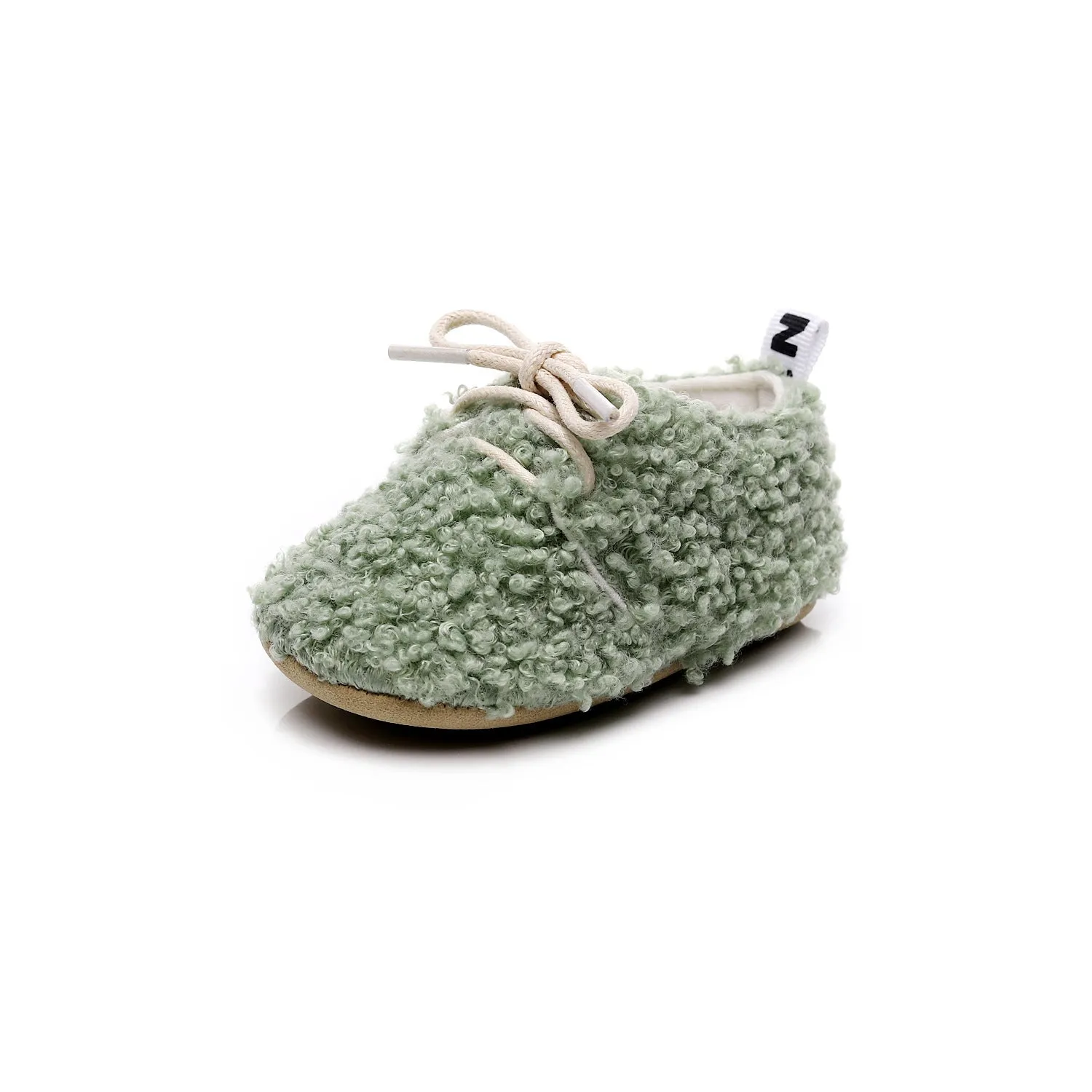 Winter New British Style Lace-Up Cotton Shoes, Soft Sole, Hard Sole, Children'S Baby Toddler Shoes 0-1-2 Years Old